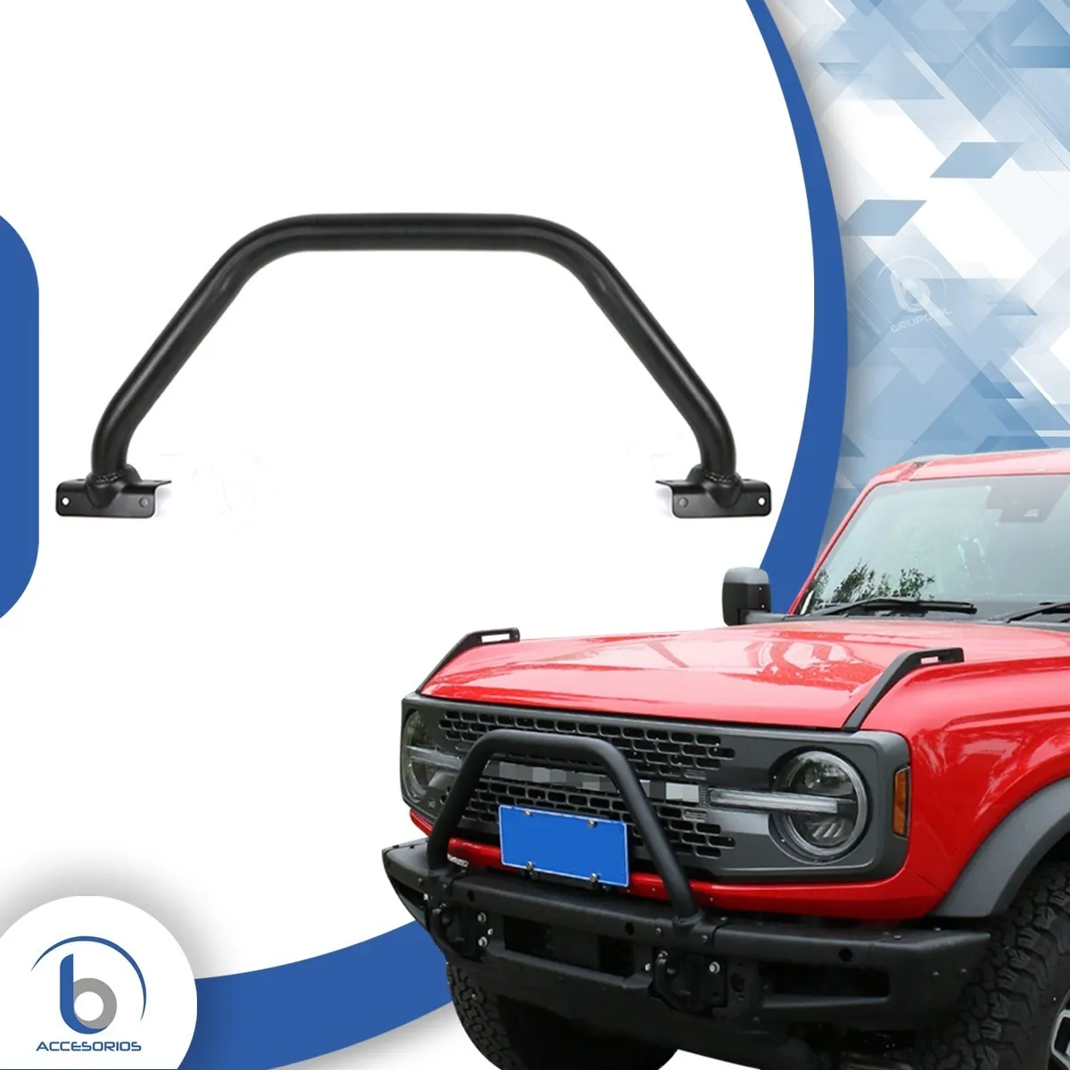 Burrera Protector De Parachoques Para Ford Bronco 2022 2023 - Image 2
