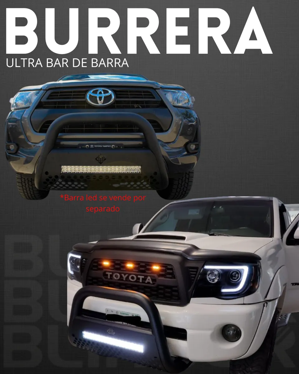 Burrera Ultra Bar Para Barra Toyota Hilux 2016 - 2024 - Image 2