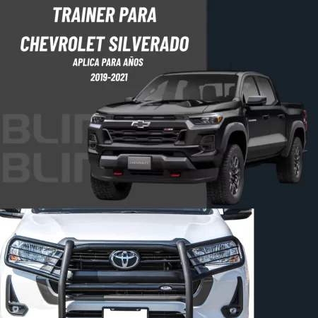 Burrera Defensa Cubre Faros Chevrolet Silverado 2019 Al 2021 - Image 2