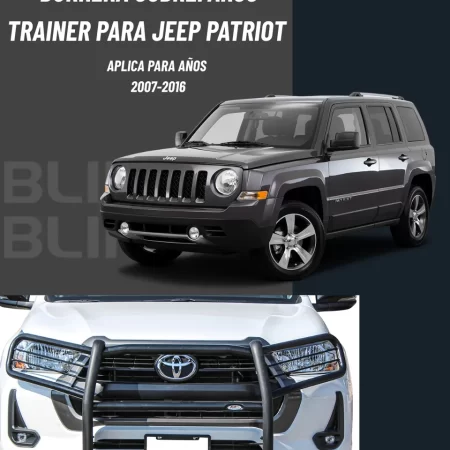 Burrera Defensa Cubre Faros Jeep Patriot 2007-2016 - Image 2