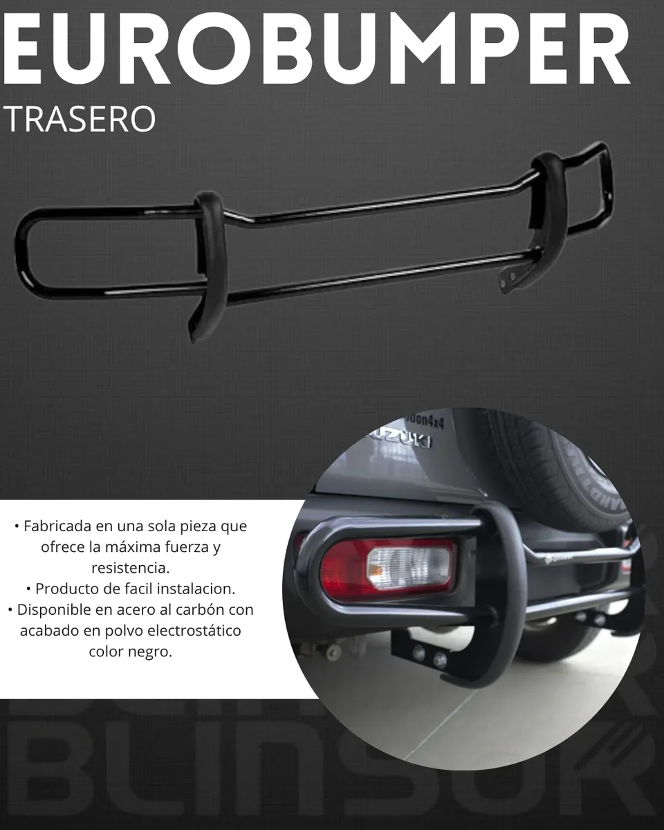 Burrera Eurobumper Traseron Para Toyota Hilux 2016 - 2024 - Image 2