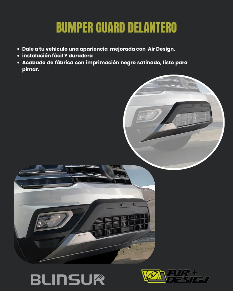 Bumper Guard Delantero Atlas Ph1 / Teramont 2019 2020 - Image 2