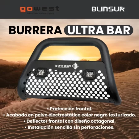 Tumbaburros Ultra Bar 2 Faros Toyota Tacoma 2016 - 2022 - Image 2