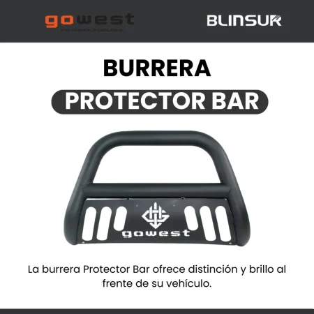 Burrera Protector Bar Negra Chevrolet Silverado 2014 - 2015 - Image 2