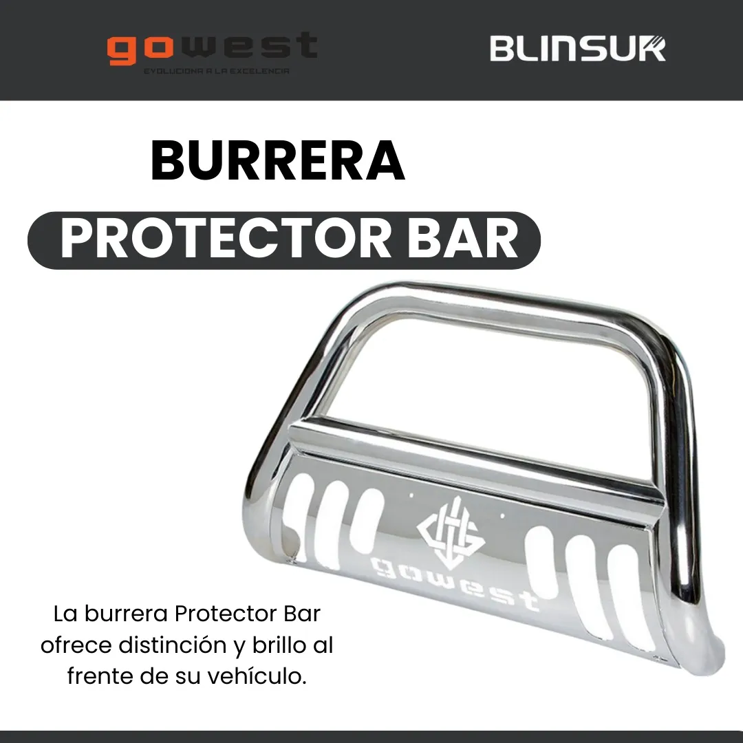 Centro De Burrera Protector Bar Cromada Frontier 2001 - 2007 - Image 2