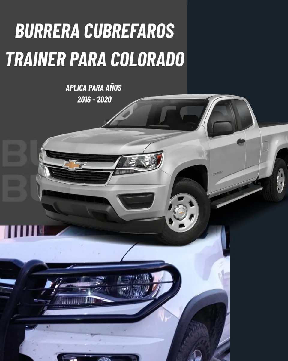 Burrera Defensa Cubrefaros Chevrolet Colorado 2016 - 2020 - Image 2