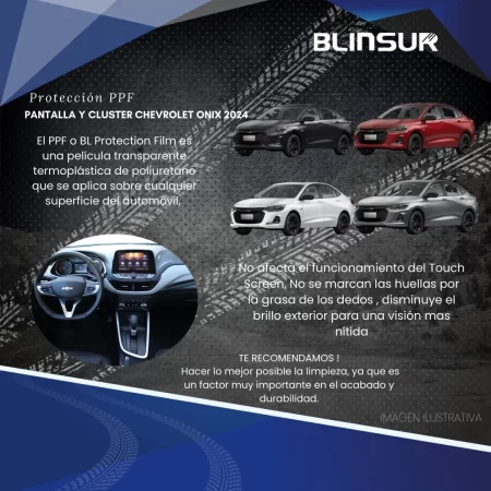 Protector Pantalla Y Clúster Chevrolet Ónix 2024 - Image 2