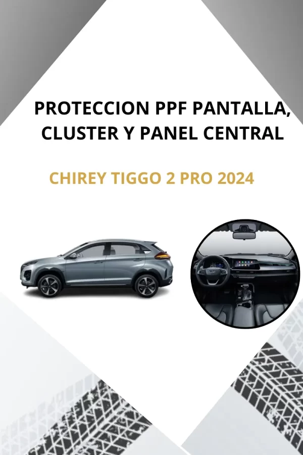 Protección Pantalla Clúster Panel Chirey Tiggo 2 Pro 2024