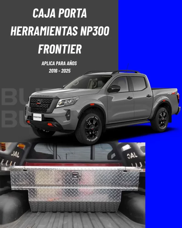 Caja De Herramienta Np300 Frontier 2013 - 2024 + C/resaques