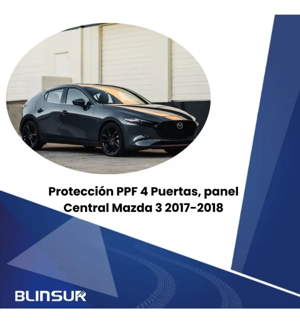 Vinil Protectores Ppf Puertas Mazda 3 2017-2018
