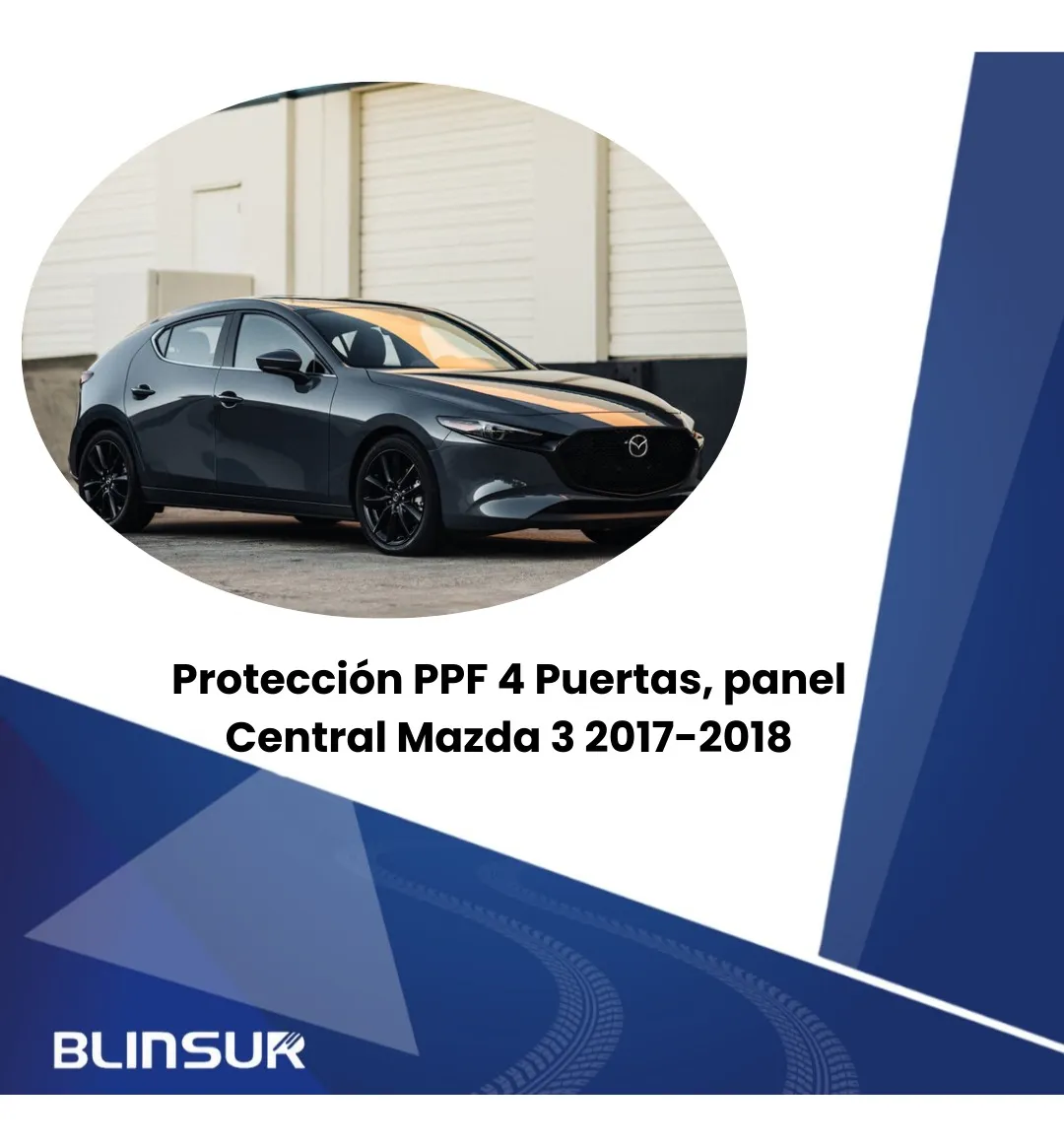 Vinil Protectores Ppf Puertas Mazda 3 2017-2018 - Image 2