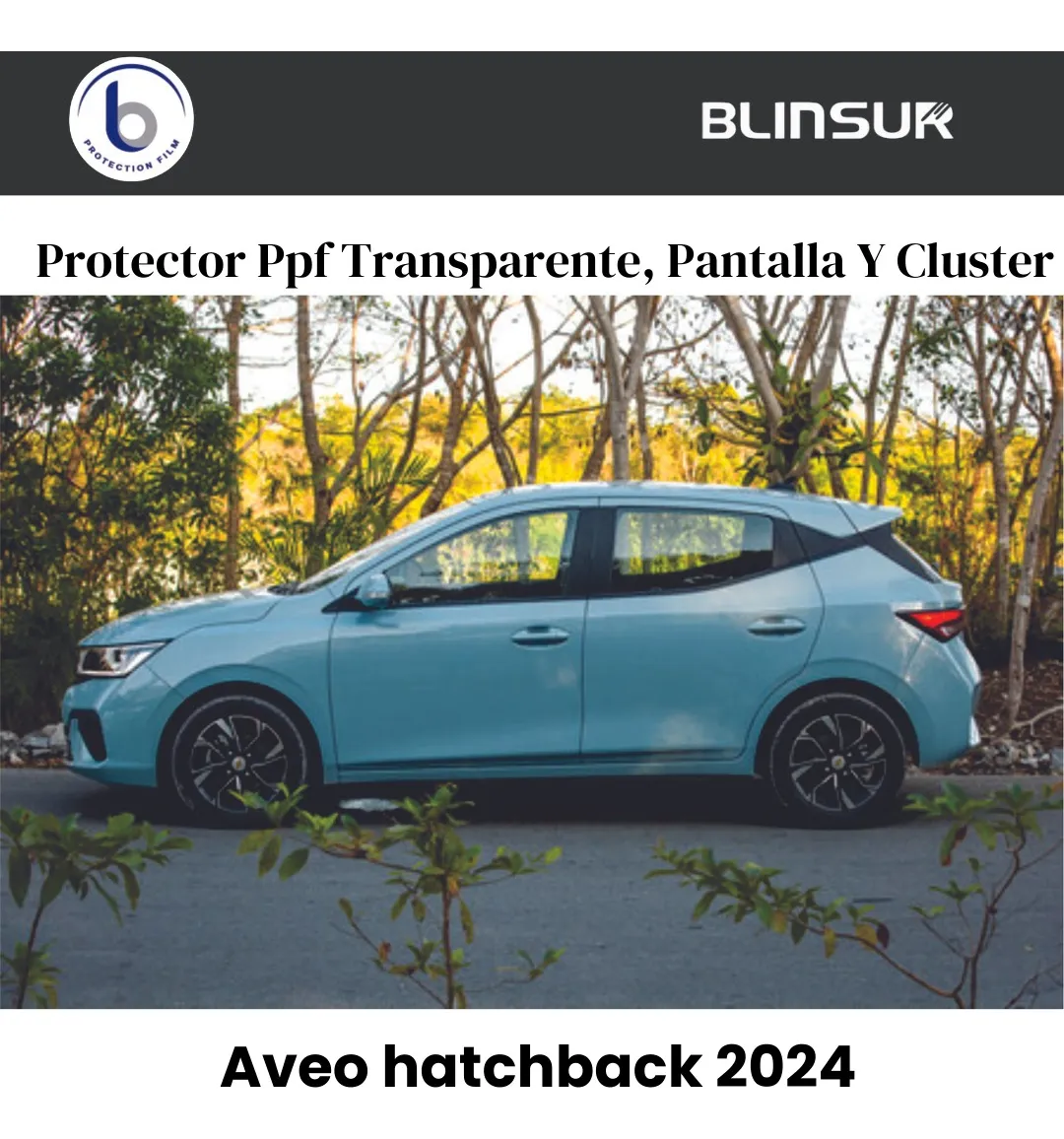 Protector Ppf Transparente Aveo Hb 2024 Pantalla Y Cluster - Image 2