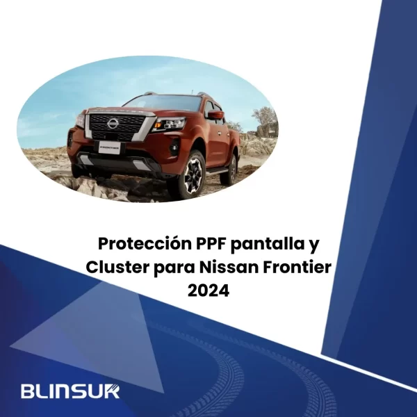 Protector Bl Pantalla Y Clúster Para Nissan Frontier 2024
