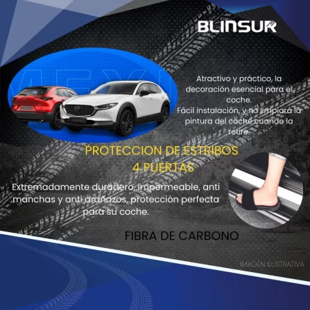 Cinta Protectora Bl Embellecedora Estribos Para Mazda - Image 2