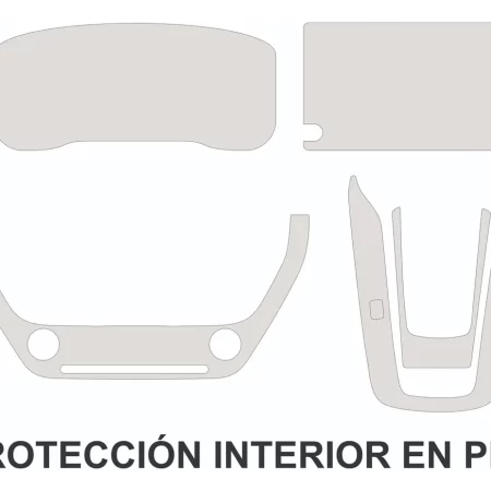 Protector Mica Pantalla Cluster Y Panel Toyota Cross 2023 - Image 2