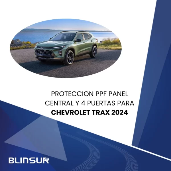 Protección Panel Central Y Puertas Para Chevrolet Trax 2024