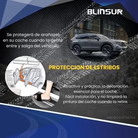 Cinta Protectora Bl Embellecedora Estribos Para Honda Hr-v - Image 2
