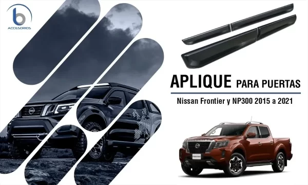 Moldura Aplique De Puertas Nissan Frontier Np300 2015-2021