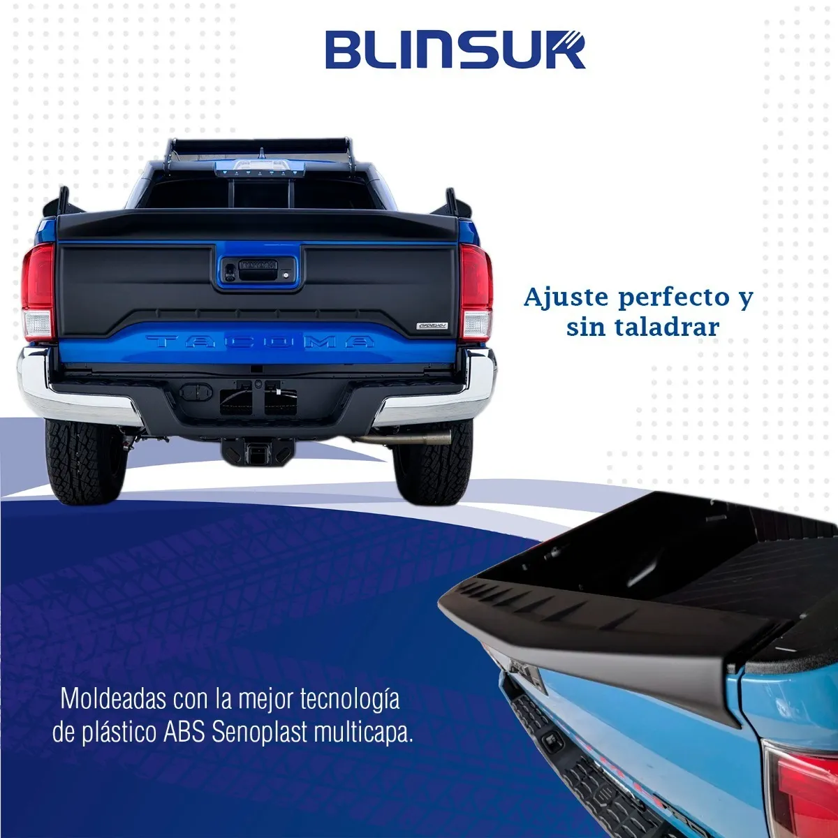 Spoiler Tapa De Batea Airdesign Toyota Tacoma 2016-2022 - Image 2