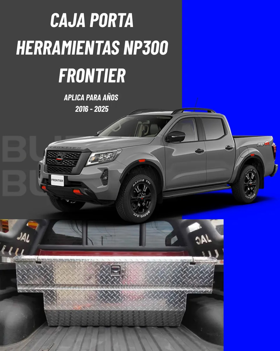 Caja De Herramienta Np300 Frontier 2013 - 2022 + C/resaques - Image 2