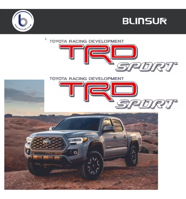Calca Sticker Para Toyota Tacoma Trd Sport 2014 2015