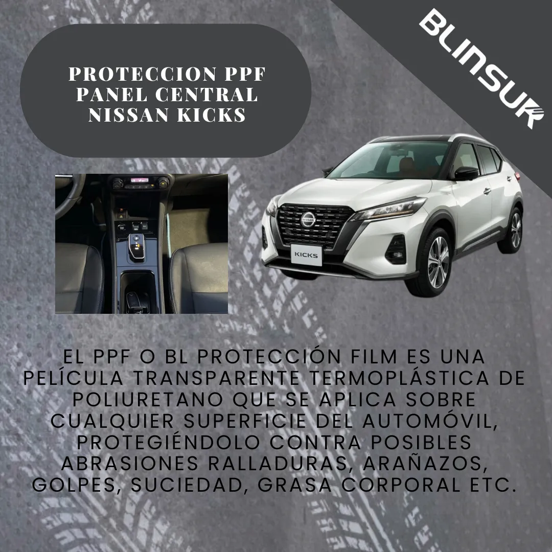 Mica Proteccion  Panel Acabado Piano Nissan Kicks 2021 2023 - Image 2