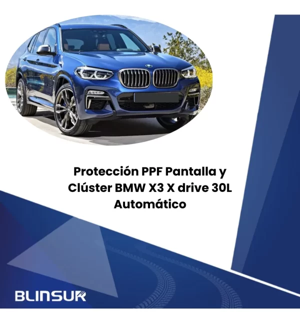 Protector De Pantalla Y Clúster Para Bmw X3 Xdrive 30l