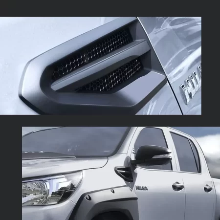 Toma De Aire Salpicadera Airdesign Toyota Hilux 2016-2019 - Image 2