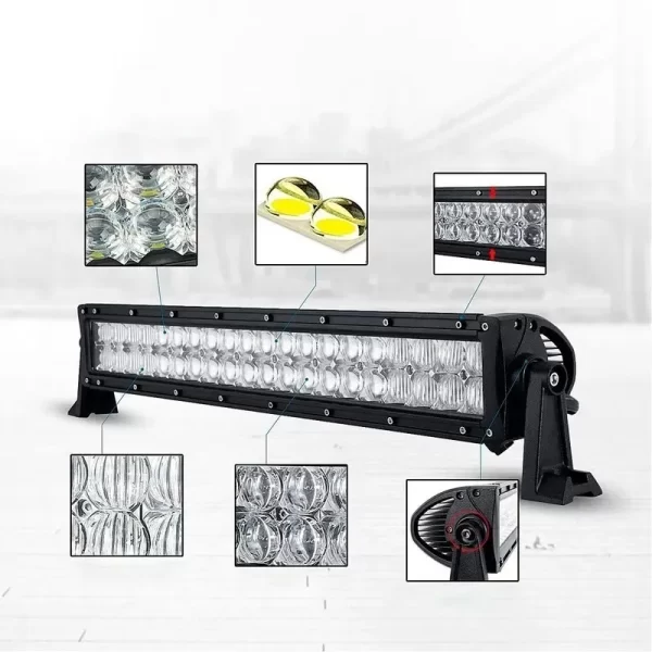 Barra Luz Led 42puLG Mictuning Rgb5d Multicolor Jeep Atv Suv