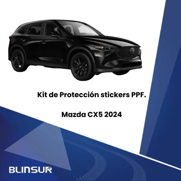 Kit Completo Sticker 4 Puertas/panel Central Mazda Cx5 2024