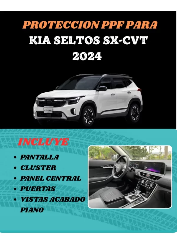 Kit Proteccion Ppf  Para Kia Seltos Sx-cvt 2024