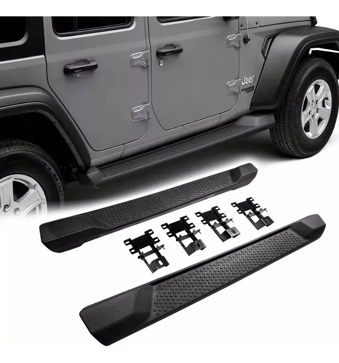 Estribos Originales Jeep Wrangler Jl 2018-2021 4 Puertas - Image 2