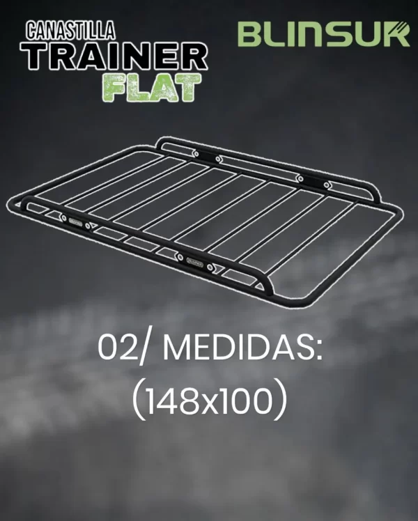 Canastilla Porta Equipaje 148 X 100 Cm Trainer Universal