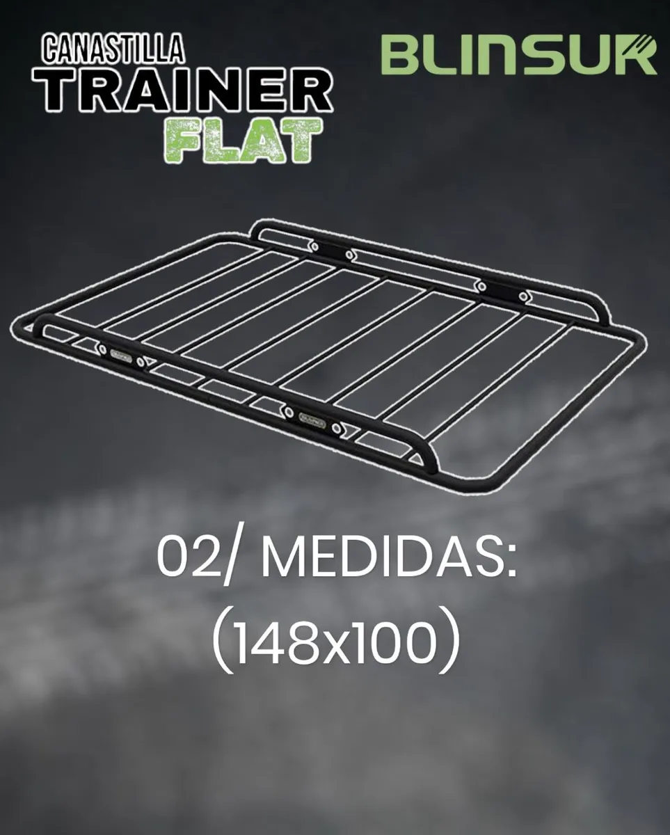 Canastilla Porta Equipaje 148 X 100 Cm Trainer Universal - Image 2