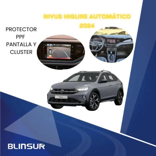 Protector Pantalla Y Clúster Para Nivus Highline 2024