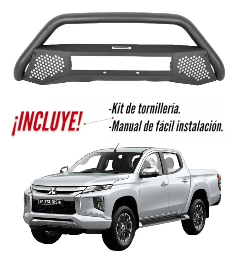 Burrera Rc4 Mitsubishi L200 2020 - 2023 Defensa Go Rhino - Image 2
