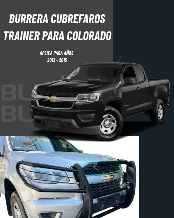Tumbaburros Chevrolet Colorado 2013 - 2015 Defensa Trainer