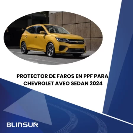 Sticker Protección Ppf Faros Aveo Sedan 2024 - Image 2