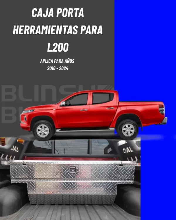 Caja De Herramienta Mitsubishi L200 2016 - 2022 + C/resaques