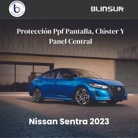 Protección Ppf Pantalla, Clúster Y Panel Central Sentra 2023 - Image 2