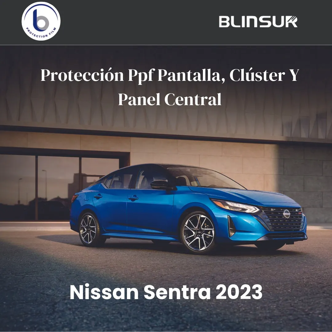 Protección Ppf Pantalla, Clúster Y Panel Central Sentra 2023 - Image 2