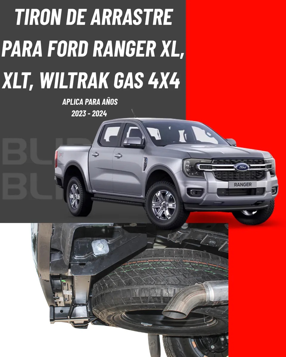 Tiron De Arrastre Ford Ranger 2024 Jalon Remolque Bronx - Image 2