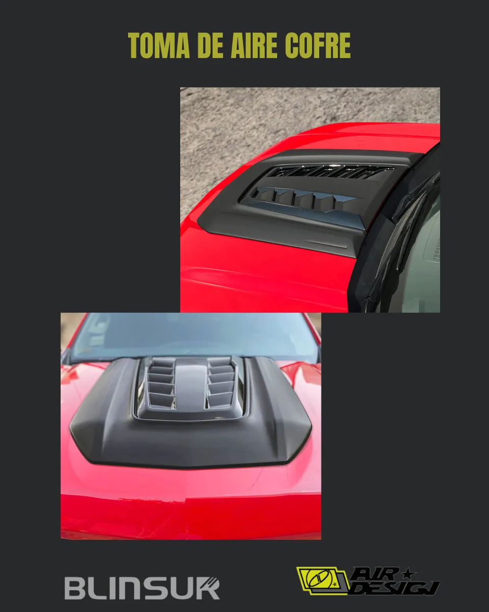 Toma De Aire Cofre Airdesign Chevrolet Silverado 2019-2025 - Image 2