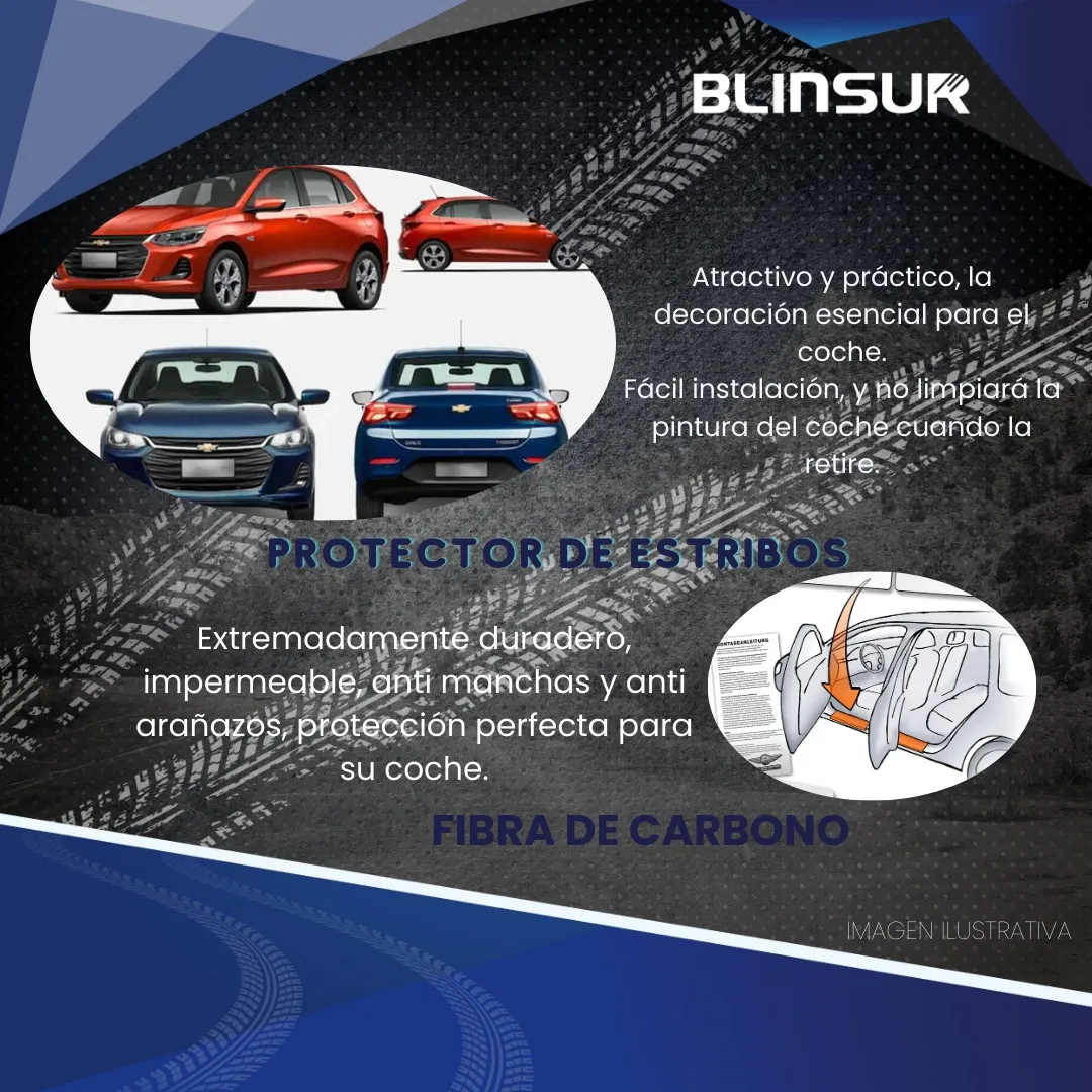 Cinta Protectora Bl Embellecedora Estribos Para Onix - Image 2