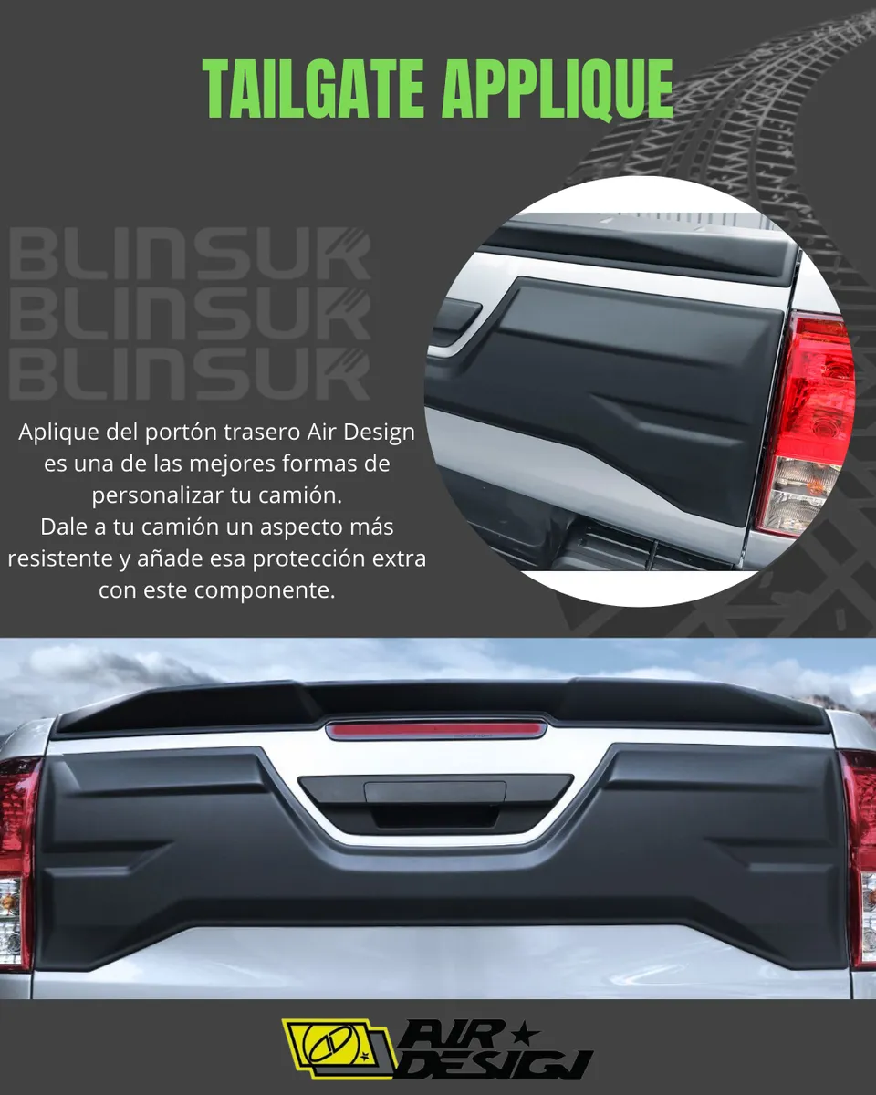 Tailgate Applique Para Toyota Hilux 2017 - 2023 - Image 2