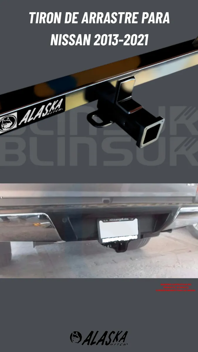 Tirón De Enganche Nissan Pathfinder 2013 - 2021 Negro - Image 2