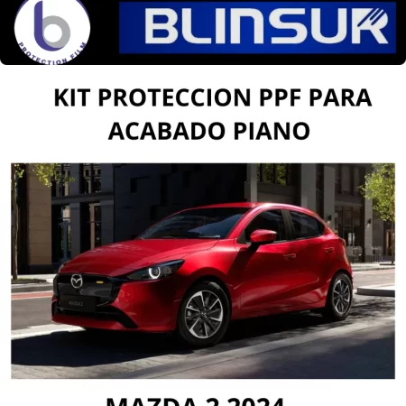 Kit Proteccion Ppf Para Acabado Piano Mazda 2 2024 - Image 2