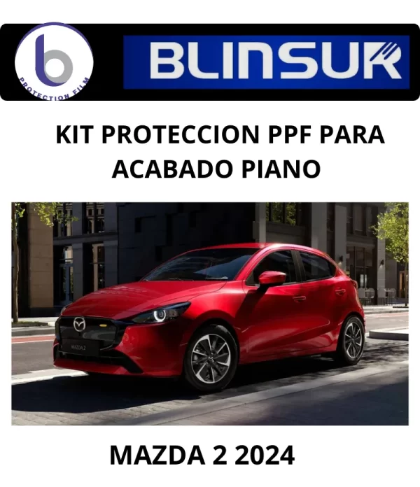 Kit Proteccion Ppf Para Acabado Piano Mazda 2 2024