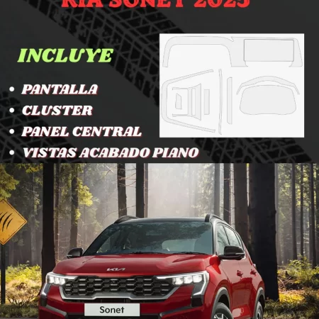 Kit Proteccion Ppf  Para Kia Sonet 2025 - Image 2