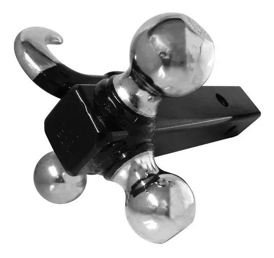 Tiron De Arrastre Remolque Cople Triple Bola Con Gancho